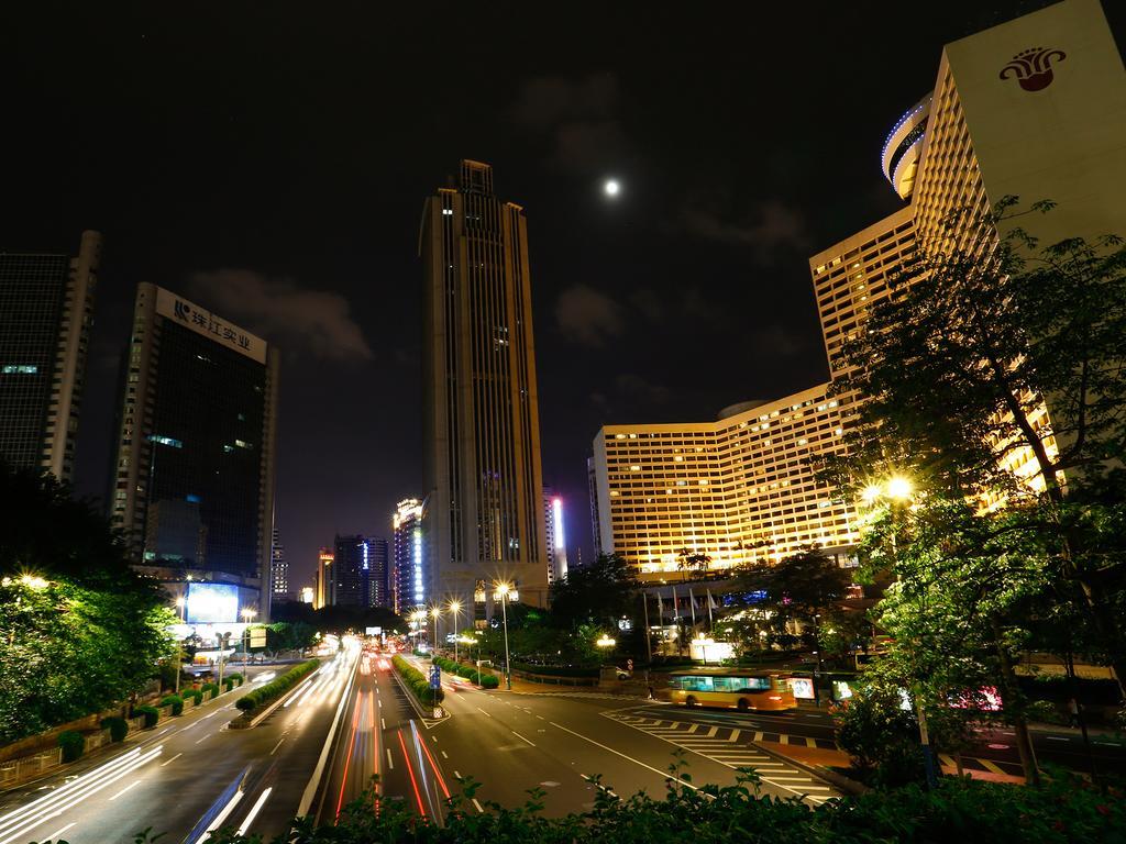 Guangzhou Boman Apartment Zhengjia Huanshi Branch Eksteriør billede