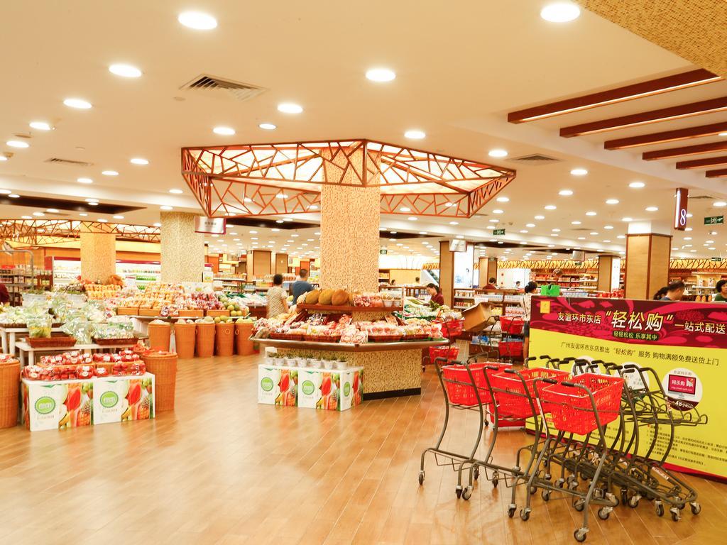 Guangzhou Boman Apartment Zhengjia Huanshi Branch Eksteriør billede