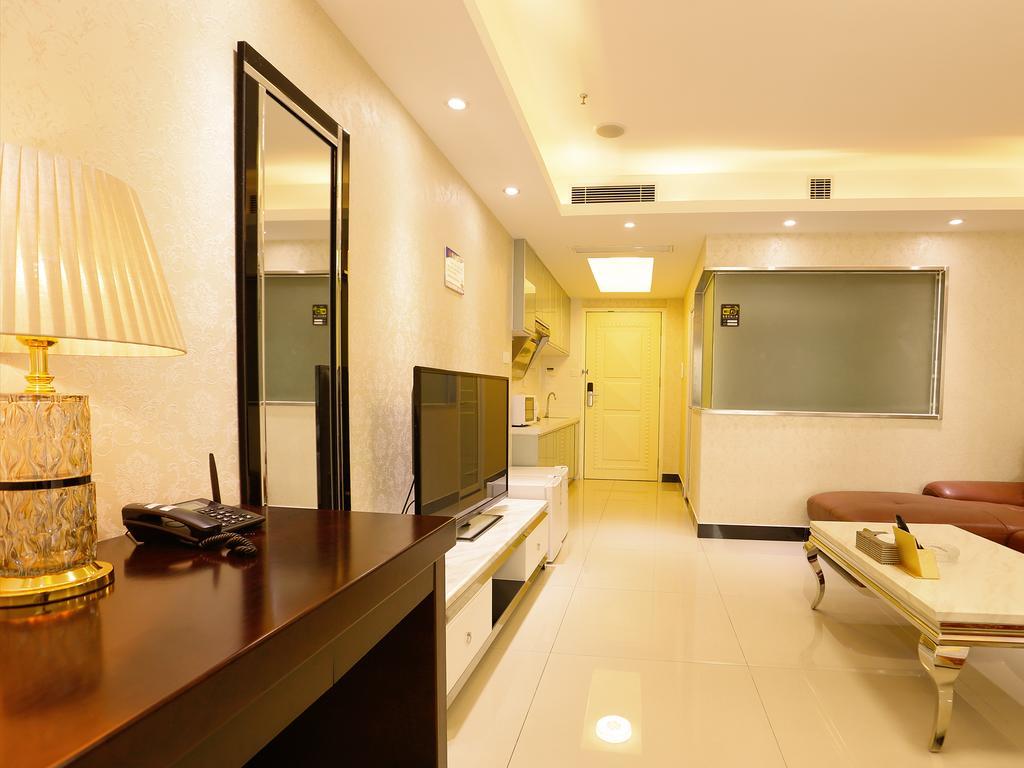 Guangzhou Boman Apartment Zhengjia Huanshi Branch Eksteriør billede