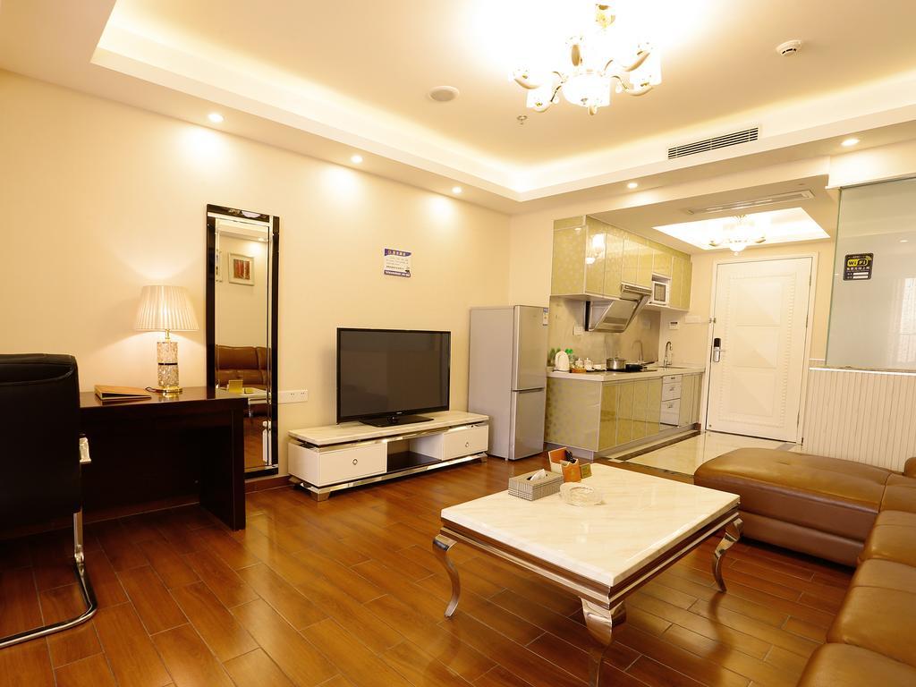 Guangzhou Boman Apartment Zhengjia Huanshi Branch Eksteriør billede