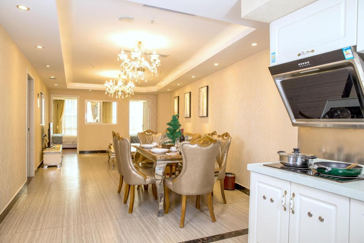 Guangzhou Boman Apartment Zhengjia Huanshi Branch Eksteriør billede